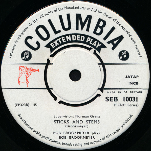 Bob Brookmeyer - Plays - Used Vinyl Record 7" image 4