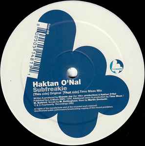 Haktan O'Nal - Subfreakie - Used Vinyl Record 12" image 1