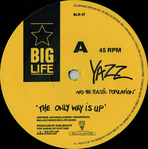 Yazz - Only Way Is Up - Used Vinyl Record 12" image 3