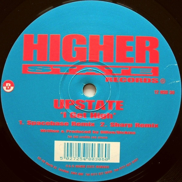 Upstate - I Get High - Used Vinyl Record 12" image 4