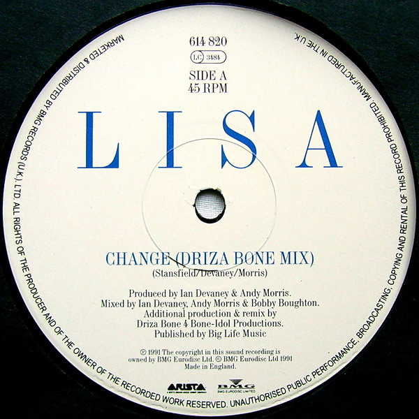 Lisa Stansfield - Change - Used Vinyl Record 12" image 3