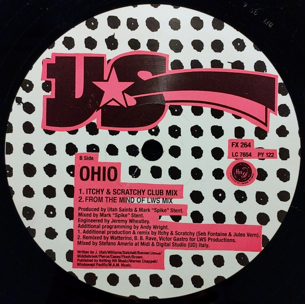 Utah Saints - Ohio - Used Vinyl Record 12" image 4