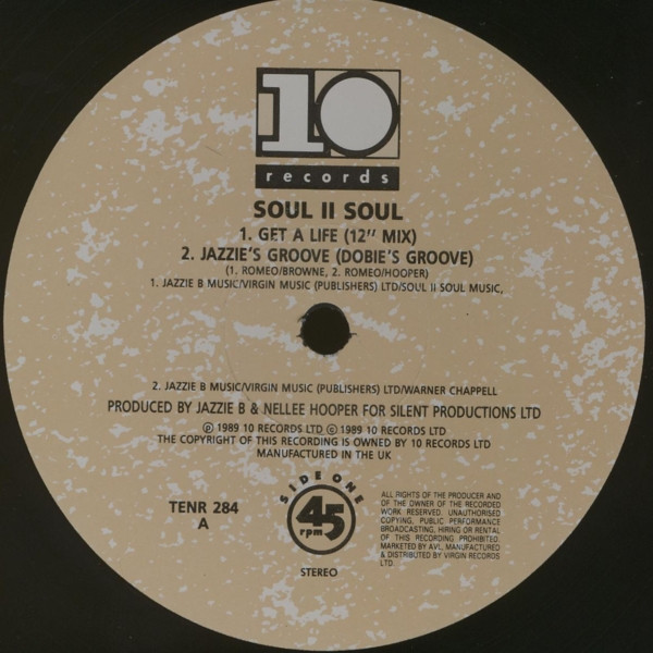 Soul II Soul - Get A Life - Used Vinyl Record 12" image 3