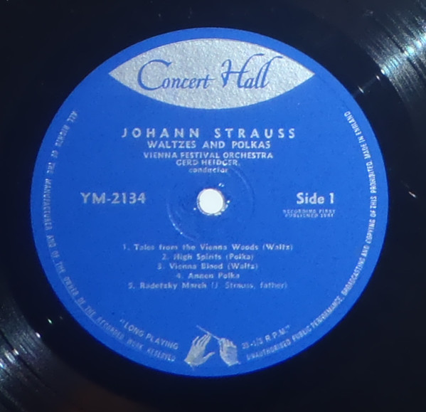Johann Strauss Jr. - Waltzes And Polkas - Used Vinyl Record image 3