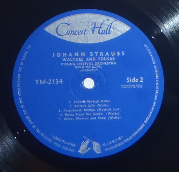 Johann Strauss Jr. - Waltzes And Polkas - Used Vinyl Record image 4