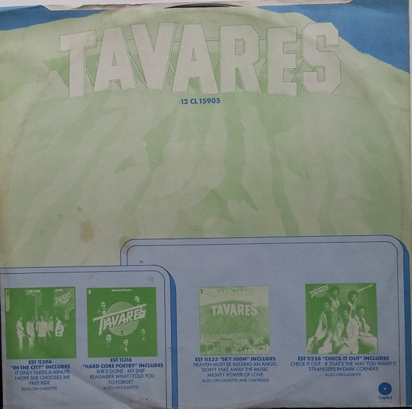 Tavares - Mighty Power Of Love - Used Vinyl Record 12" image 2