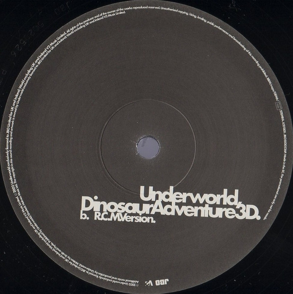 Underworld - Dinosaur Adventure 3D - Used Vinyl Record 12" image 3