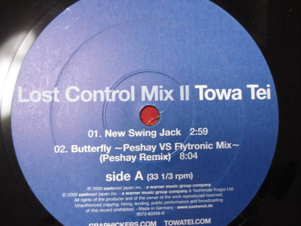 Towa Tei - Lost Control Mix II - Used Vinyl Record 12" image 2