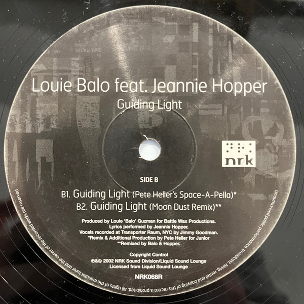 Louie "Balo" Guzman - Guiding Light - Used Vinyl Record 12" image 4