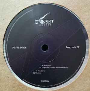 Patrick Bolton - Prognosis EP - Vinyl Record 12" image 1