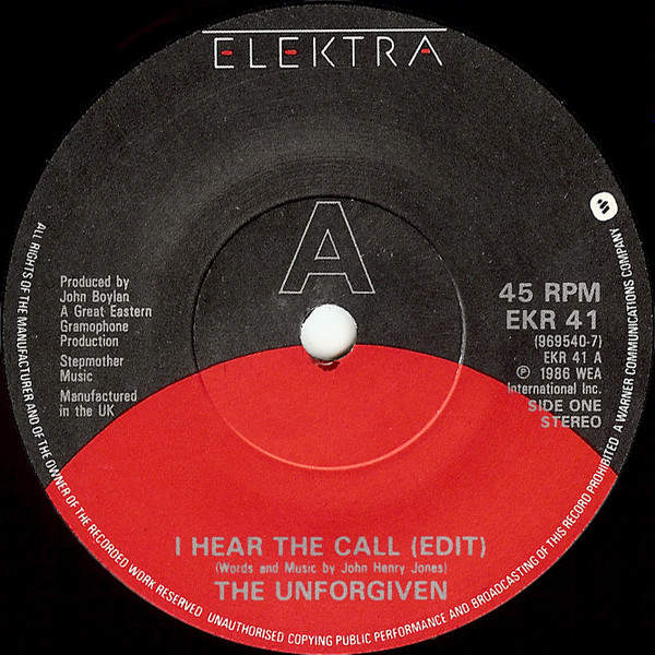 Unforgiven - I Hear The Call - Used Vinyl Record 7" image 3