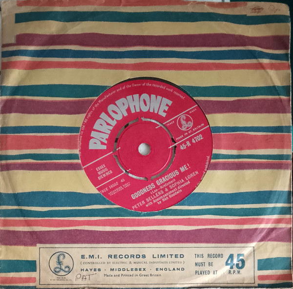 Peter Sellers - Goodness Gracious Me! - Used Vinyl Record 7" image 3