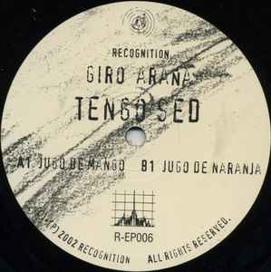 Giro Arana - Tengo Sed - Vinyl Record 12" image 1