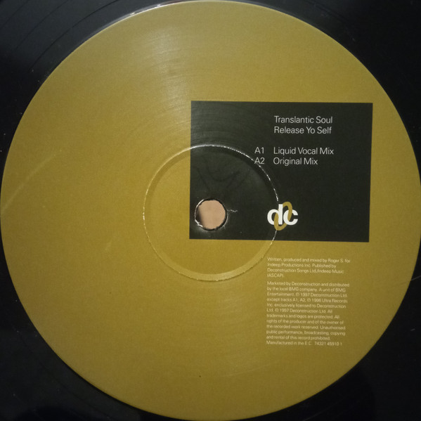 Roger Sanchez - Release Yo Self - Used Vinyl Record 12" image 3