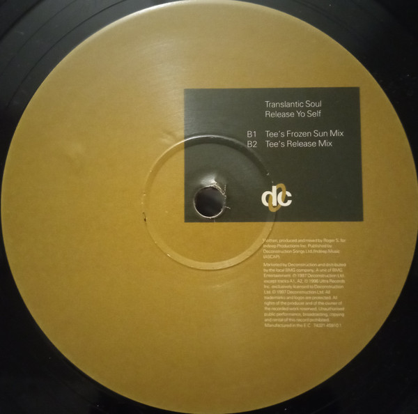 Roger Sanchez - Release Yo Self - Used Vinyl Record 12" image 4