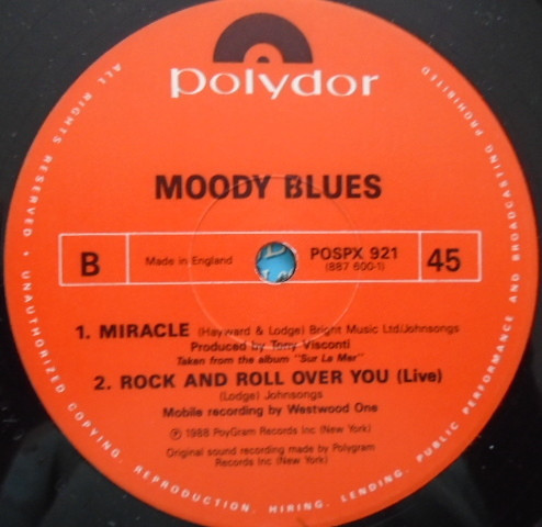 Moody Blues - I Know You're Out There Somewhere - Used Vinyl Record 1 image 4
