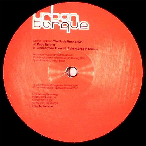 Milton Jackson - Fade Runner EP - Vinyl Record 12" image 3