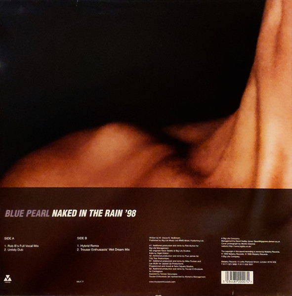 Blue Pearl - Naked In The Rain '98 - Used Vinyl Record 12" image 2
