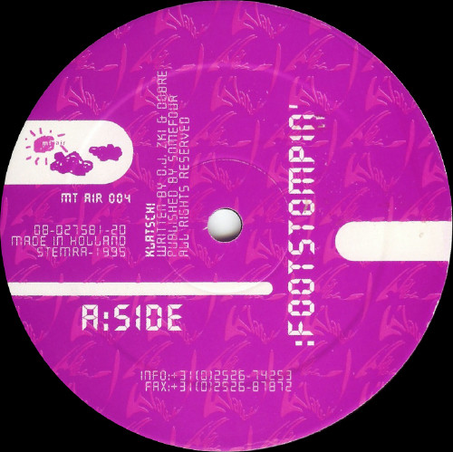 Klatsch! - Footstompin' - Used Vinyl Record 12" image 2