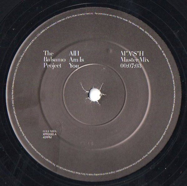 Balsamo Project - All I Am Is You - Used Vinyl Record 12" image 3