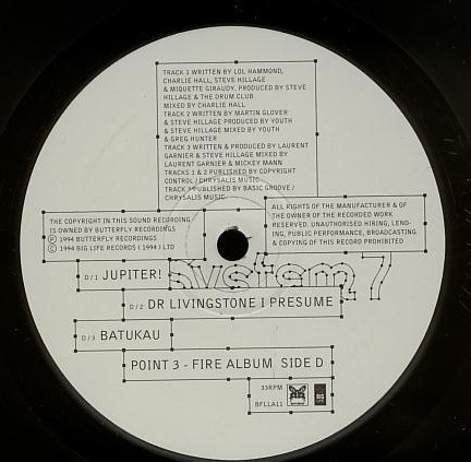 System 7 - Point 3 - Fire Album - Vinyl Record image 6