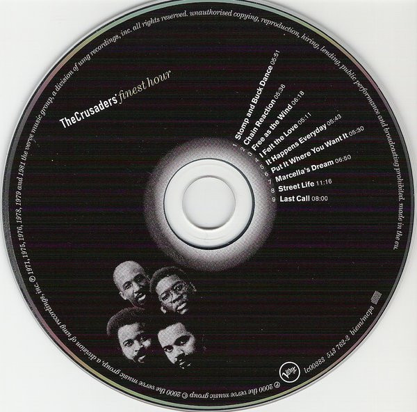 Crusaders - ' Finest Hour - Used CD image 13