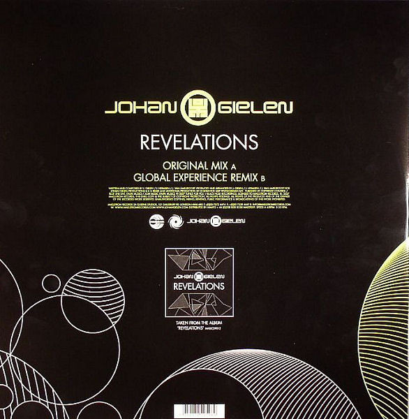 Johan Gielen - Revelations - Used Vinyl Record 12" image 2