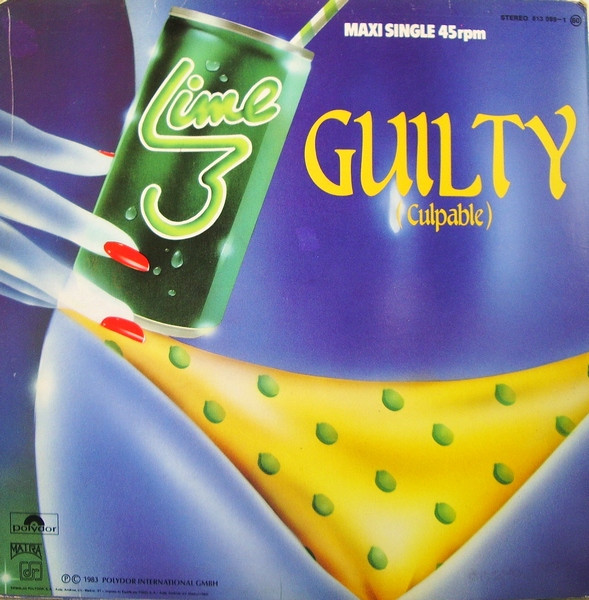 Lime - Guilty = Culpable - Used Vinyl Record 12" image 2