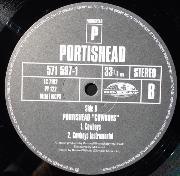 Portishead - All Mine - Used Vinyl Record 12" image 4