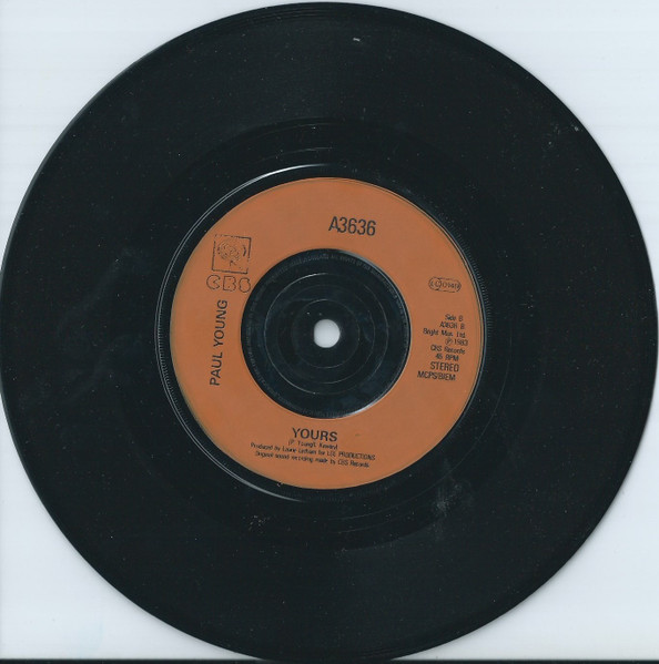 Paul Young - Come Back And Stay - Used Vinyl Record 7" image 4