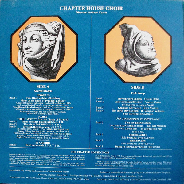 Chapter House Choir - Two Sides Of - Used Vinyl Record image 2