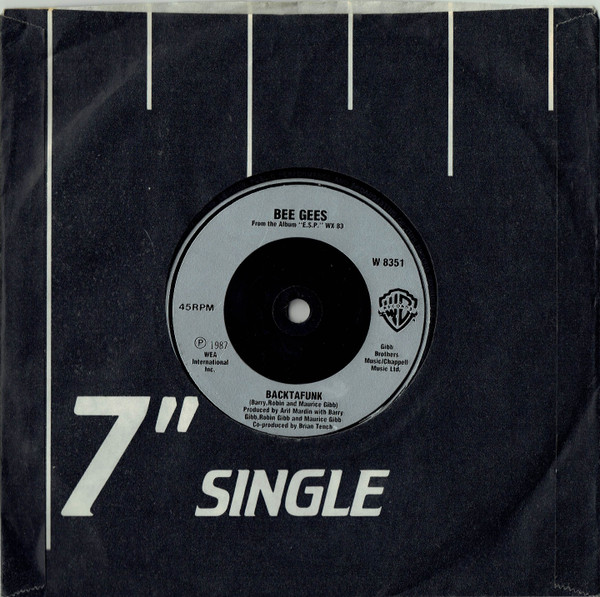 Bee Gees - You Win Again (Fade) - Used Vinyl Record 7" image 4