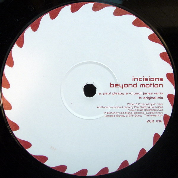 Incisions - Beyond Motion - Vinyl Record 12" image 3