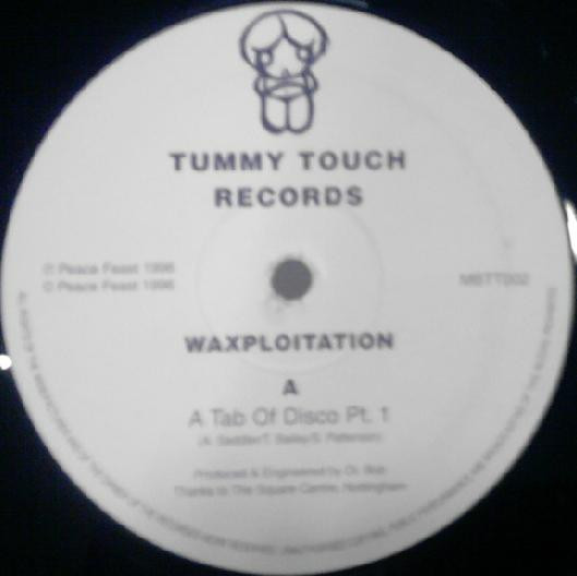 Waxploitation - A Tab Of Disco Pts. 1&2 - Used Vinyl Record 12" image 2