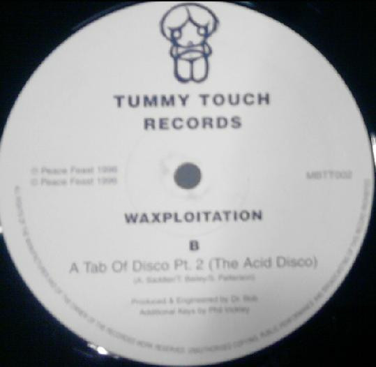 Waxploitation - A Tab Of Disco Pts. 1&2 - Used Vinyl Record 12" image 3