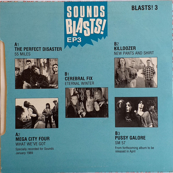 Various - Sounds Blasts! EP3 - Used Vinyl Record 7" image 2