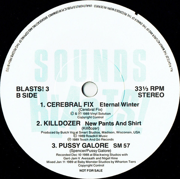 Various - Sounds Blasts! EP3 - Used Vinyl Record 7" image 4