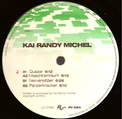 Kai Randy Michel - Quazar - Used Vinyl Record 12" image 2