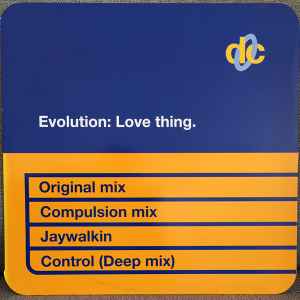 Evolution - Love Thing - Used Vinyl Record 12" image 1