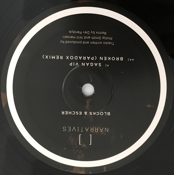 Blocks & Escher - Sagan (VIP) / Broken (Paradox Remix) - Vinyl Record image 4