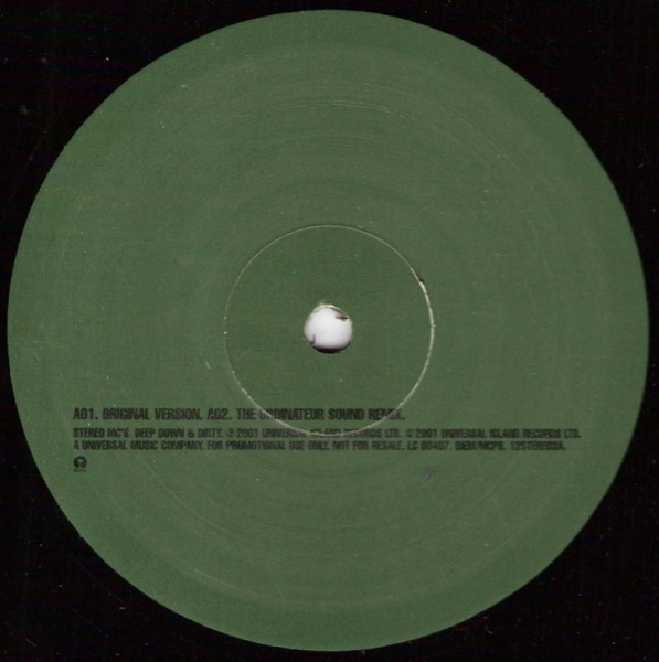 Stereo MC's - Deep Down & Dirty - Vinyl Record 12" image 3