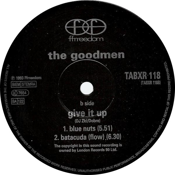 Good Men - Give It Up (Remix) - Used Vinyl Record 12" image 4