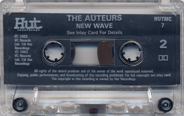 Auteurs - New Wave - Used Cassette image 4