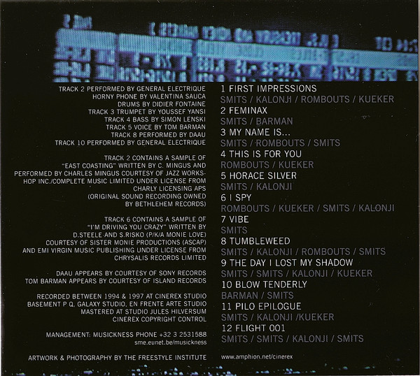 Cinerex - Exit All Areas - Used CD image 3