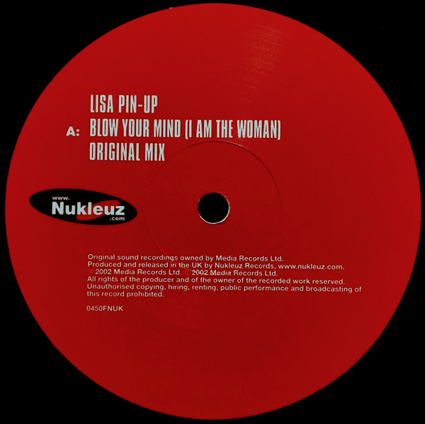 Lisa Pin-Up - Blow Your Mind (I Am The Woman) (12" Number 1) - Used V image 3
