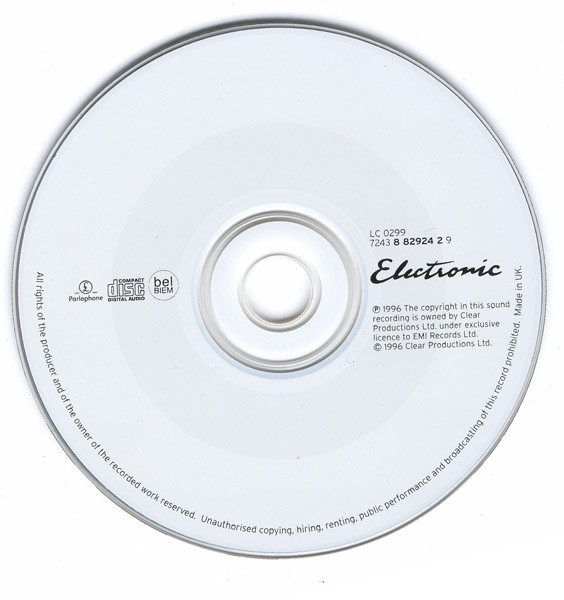 Electronic - Forbidden City - Used CD image 3