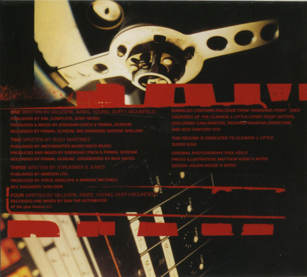 Primal Scream - Kowalski - Used CD image 5