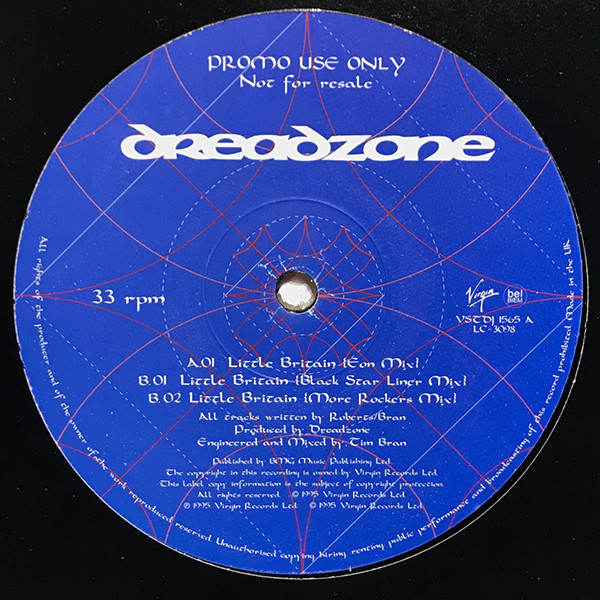 Dreadzone - Little Britain - Used Vinyl Record 12" image 2