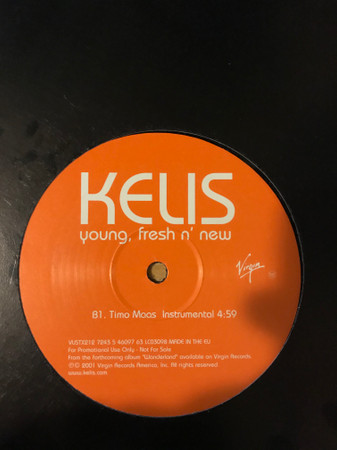 Kelis - Young, Fresh N' New - Used Vinyl Record 12" image 3