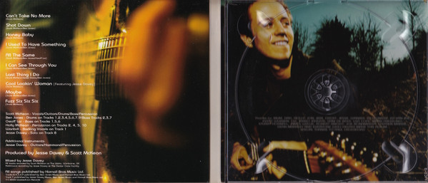 Scott McKeon - Can't Take No More - Used CD image 5